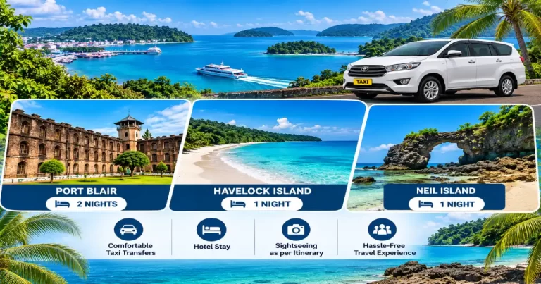 4 Nights Andaman Taxi Package