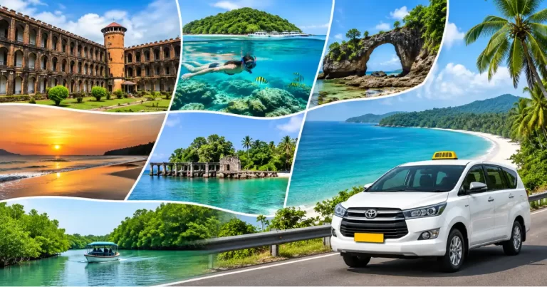 8 Nights 9 Days Andaman Taxi Package