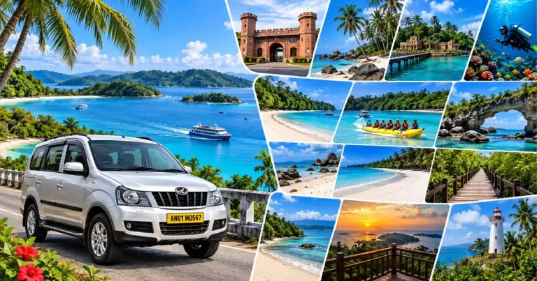 9 Nights 10 Day Andaman Taxi Package