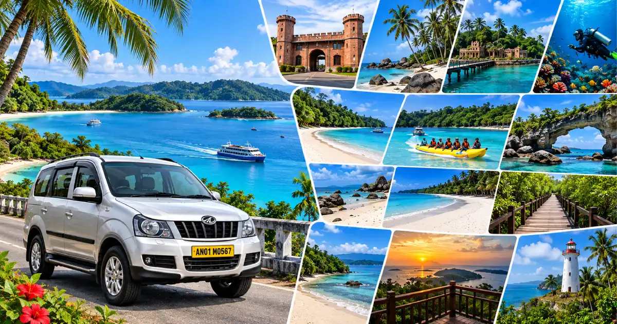 9 Nights 10 Day Andaman Taxi Package