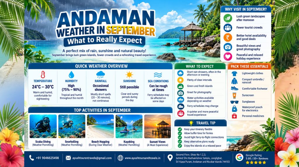 Andaman Weather in September: Rainfall, Temperature and Travel Guide